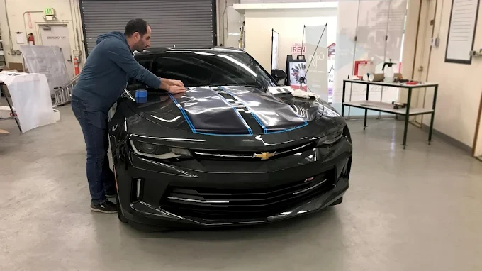 Camaro Racing Stripe Install